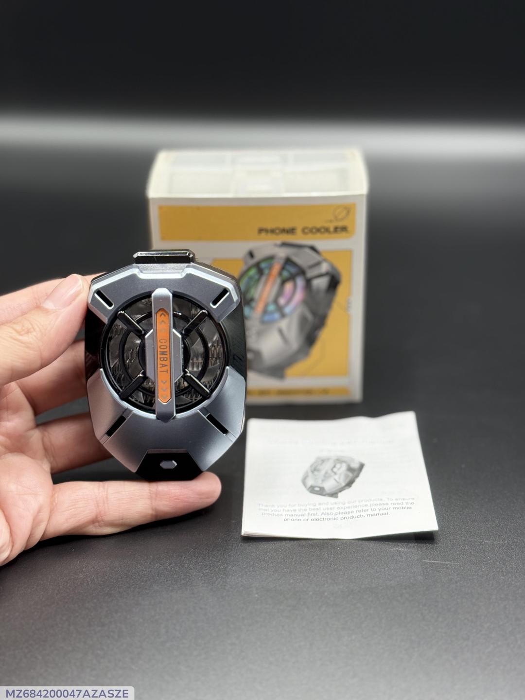 Black Mobile Phone Cooling Radiator - 1 Pcs